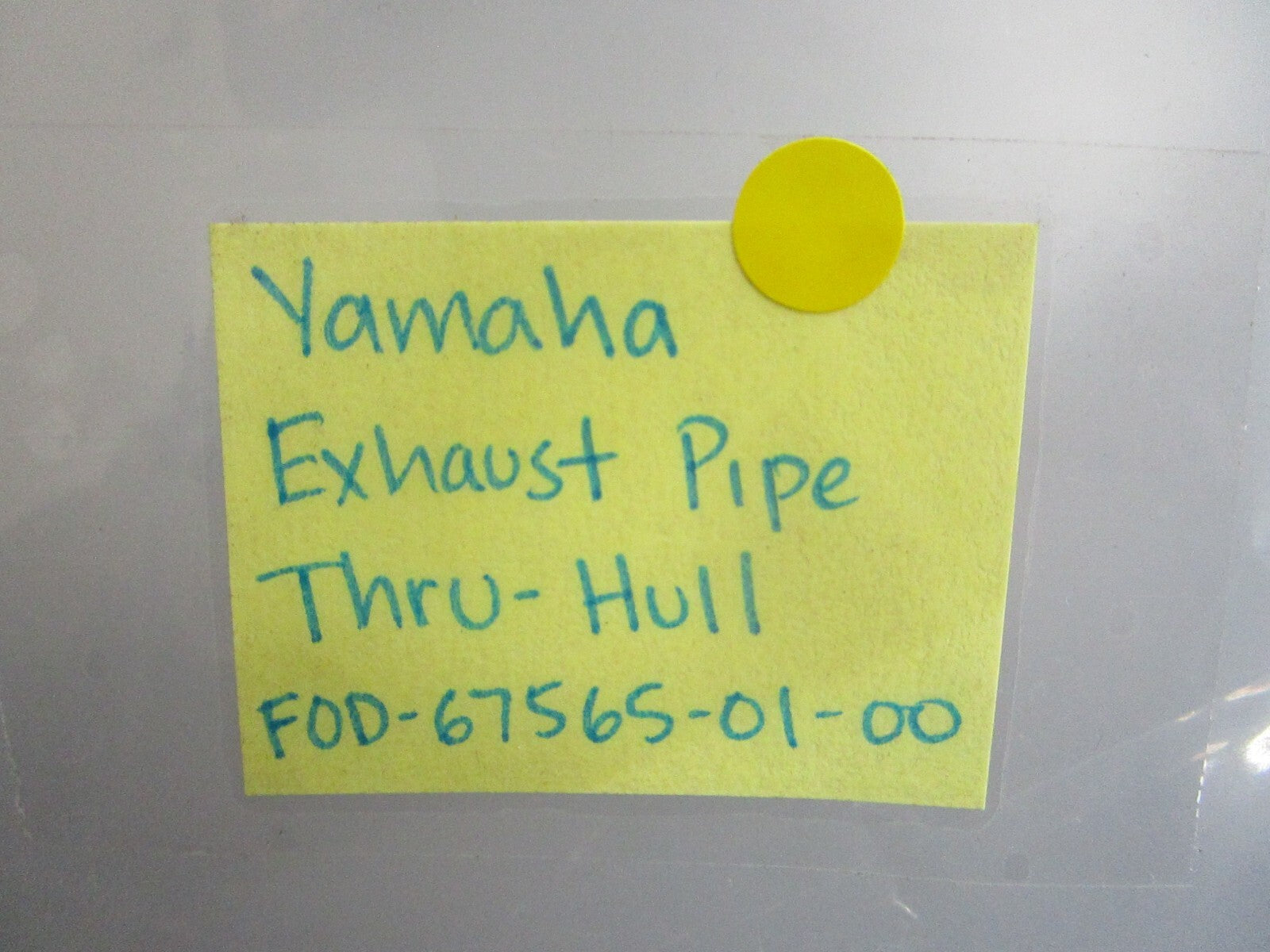 *NEW OEM* 0820 Yamaha Exhaust Pipe Thru-Hull F0D-67565-01-00