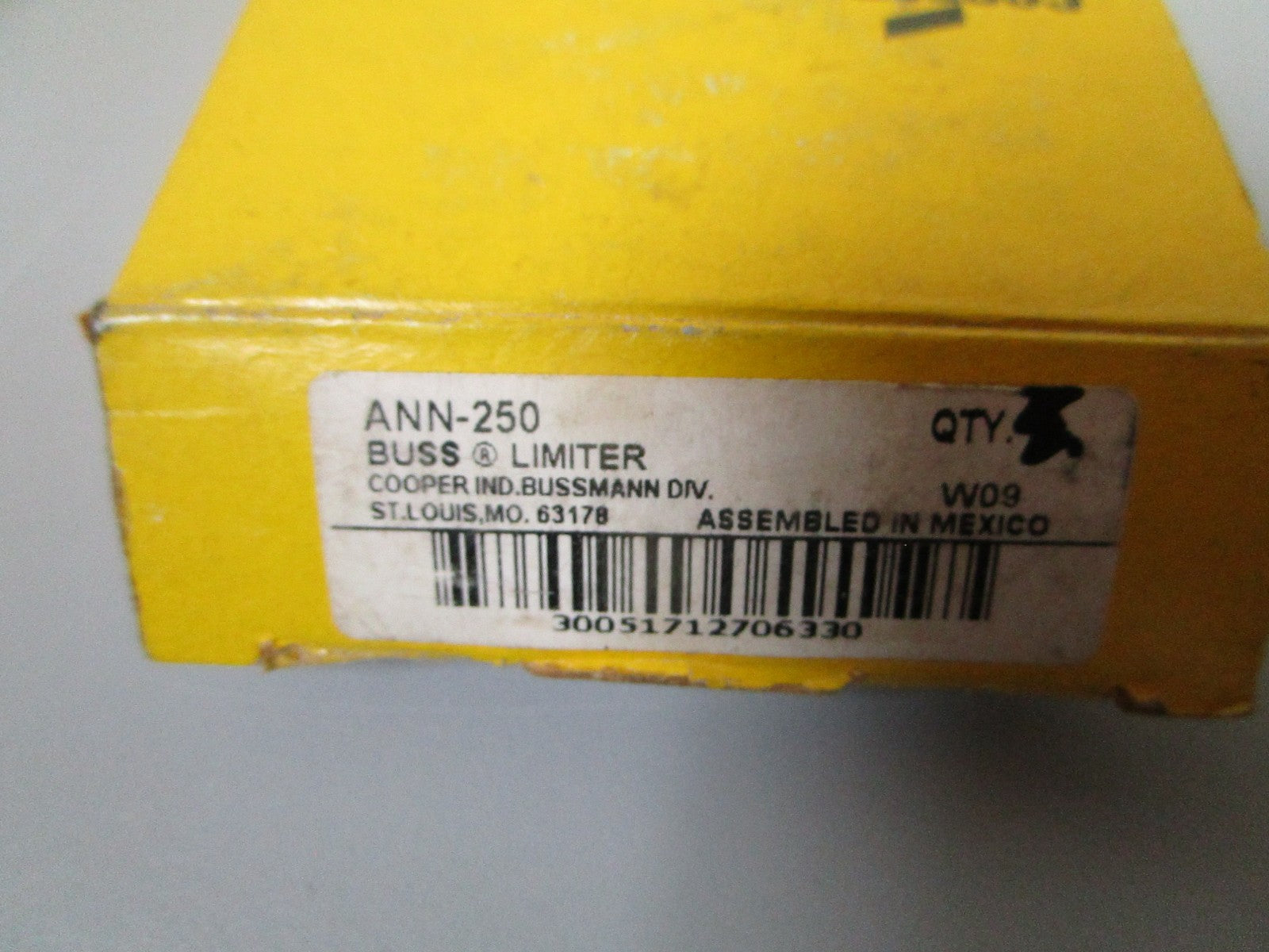 NEW OEM 1DC77 Bussman Ann-250 Fast Acting Limiter Fuse 0720
