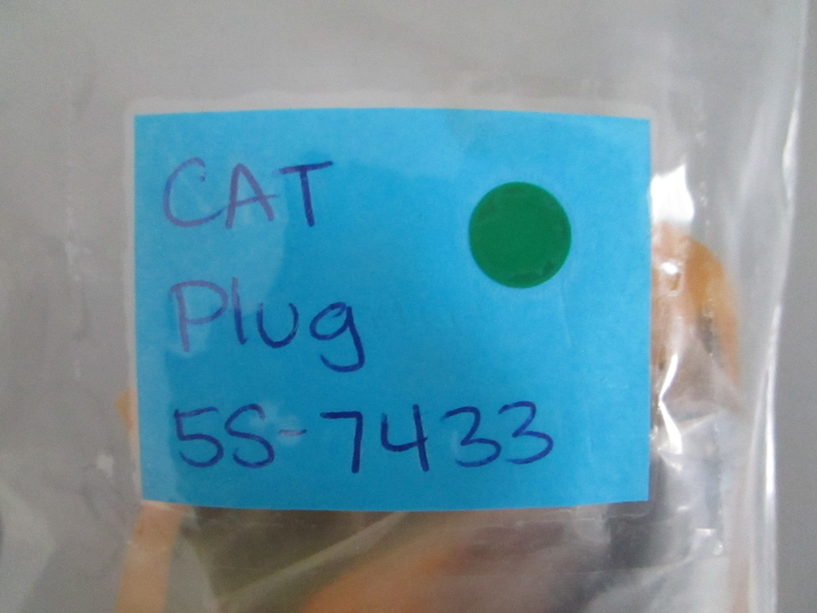 CAT NEW OEM 2-Pin Connector Plug 5S-7433 NOS Caterpillar Wiring Harness 0820