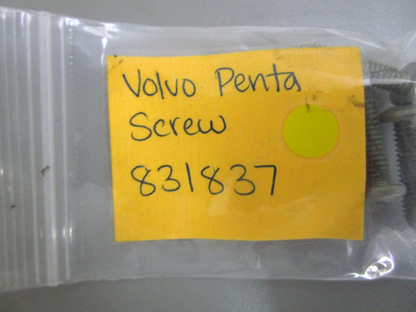 *NEW OEM* (LOT OF 5) 0750 Volvo Penta SCREW 831837