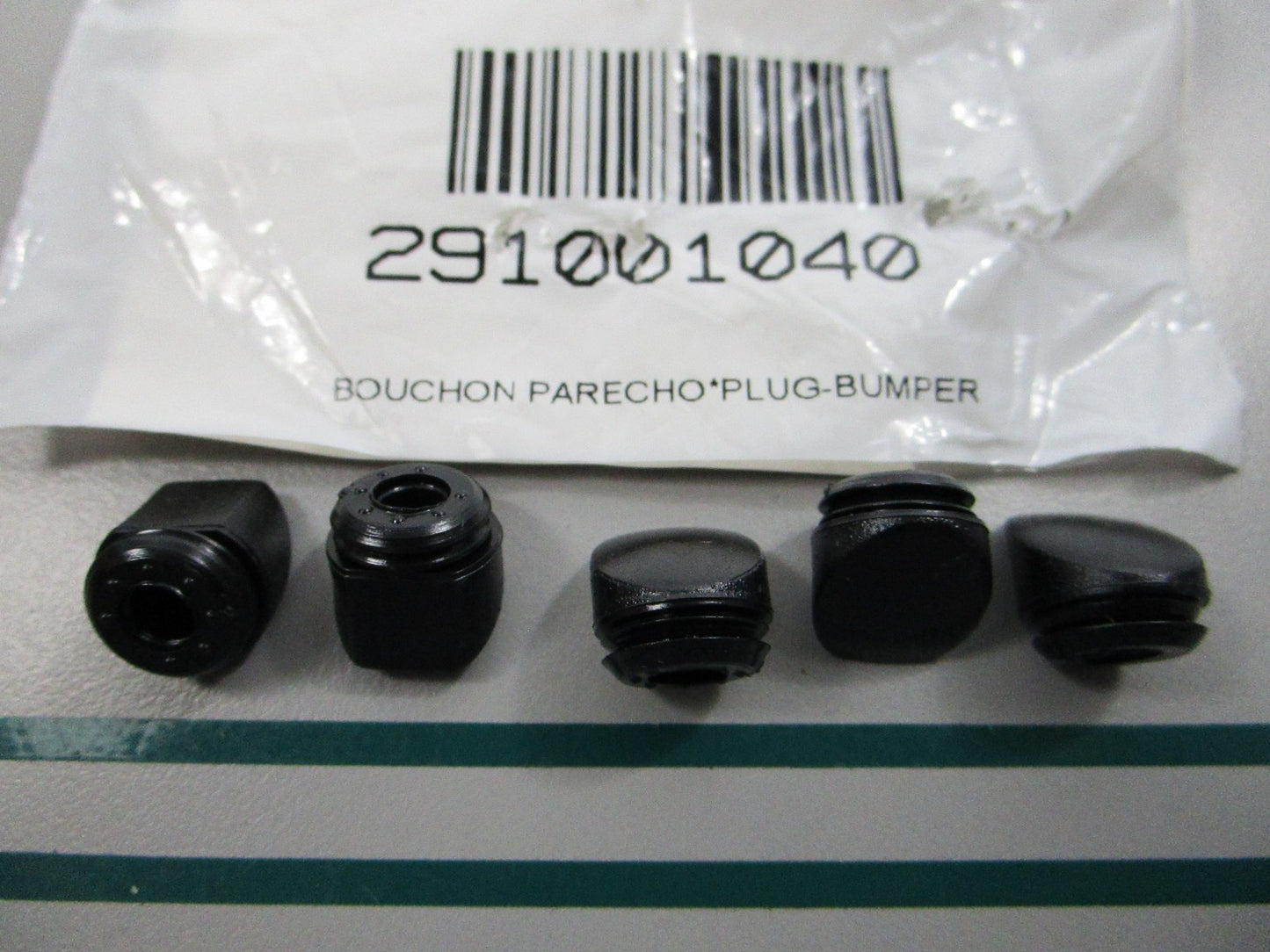 NEW (LOT OF 5) 291001040 Sea-Doo Bumper Plug 0810