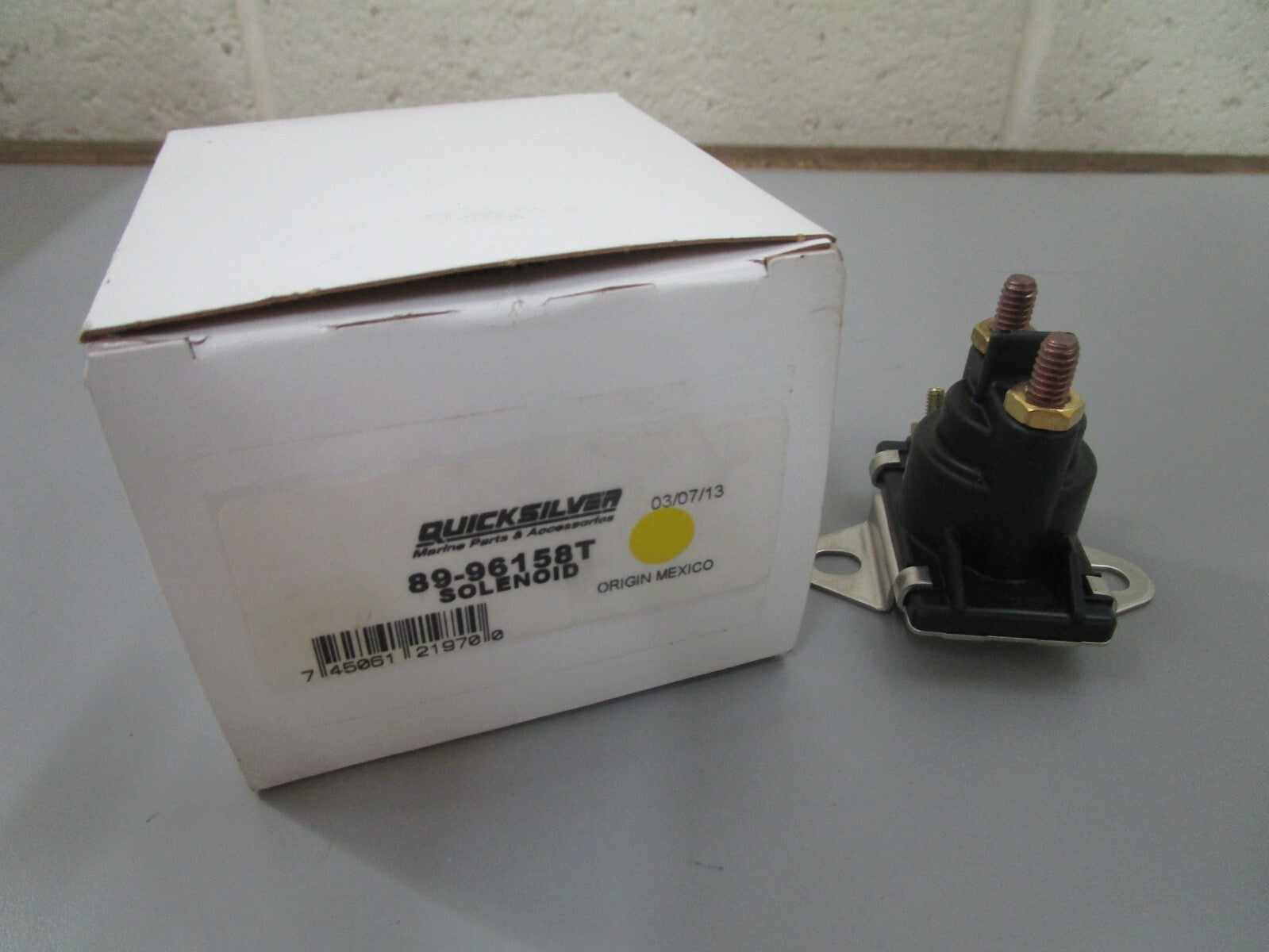 *NEW OEM* 0810 Mercury Quicksilver Solenoid 89-96158T