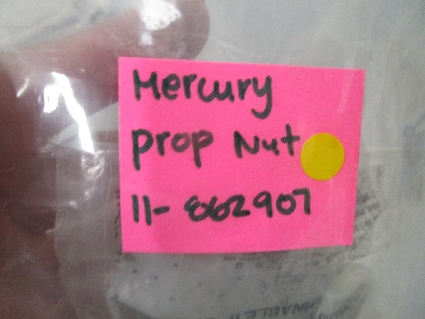 *NEW OEM* 0810 Mercury Quicksilver Propeller Nut 11-862907