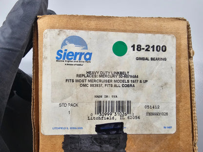 NEW 18-2100 Replaces: Mercury 30-60794A4 Sierra Bearing Gimball 0810