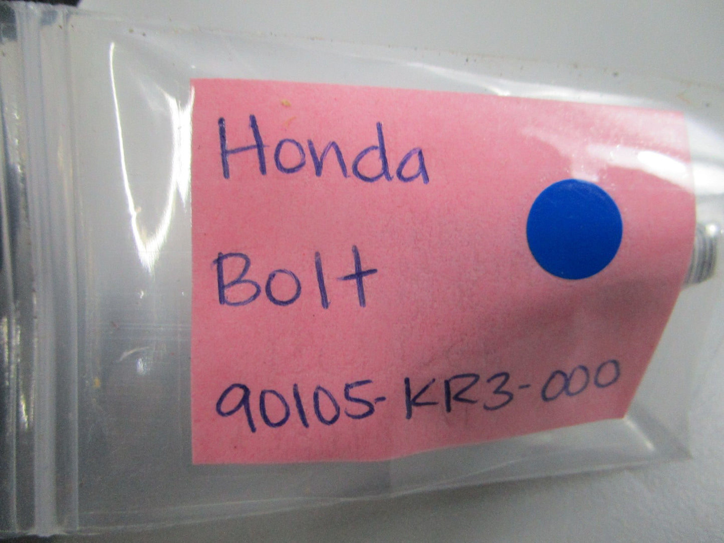 *NEW OEM* 0810 Honda Bolt 90105-KR3-000