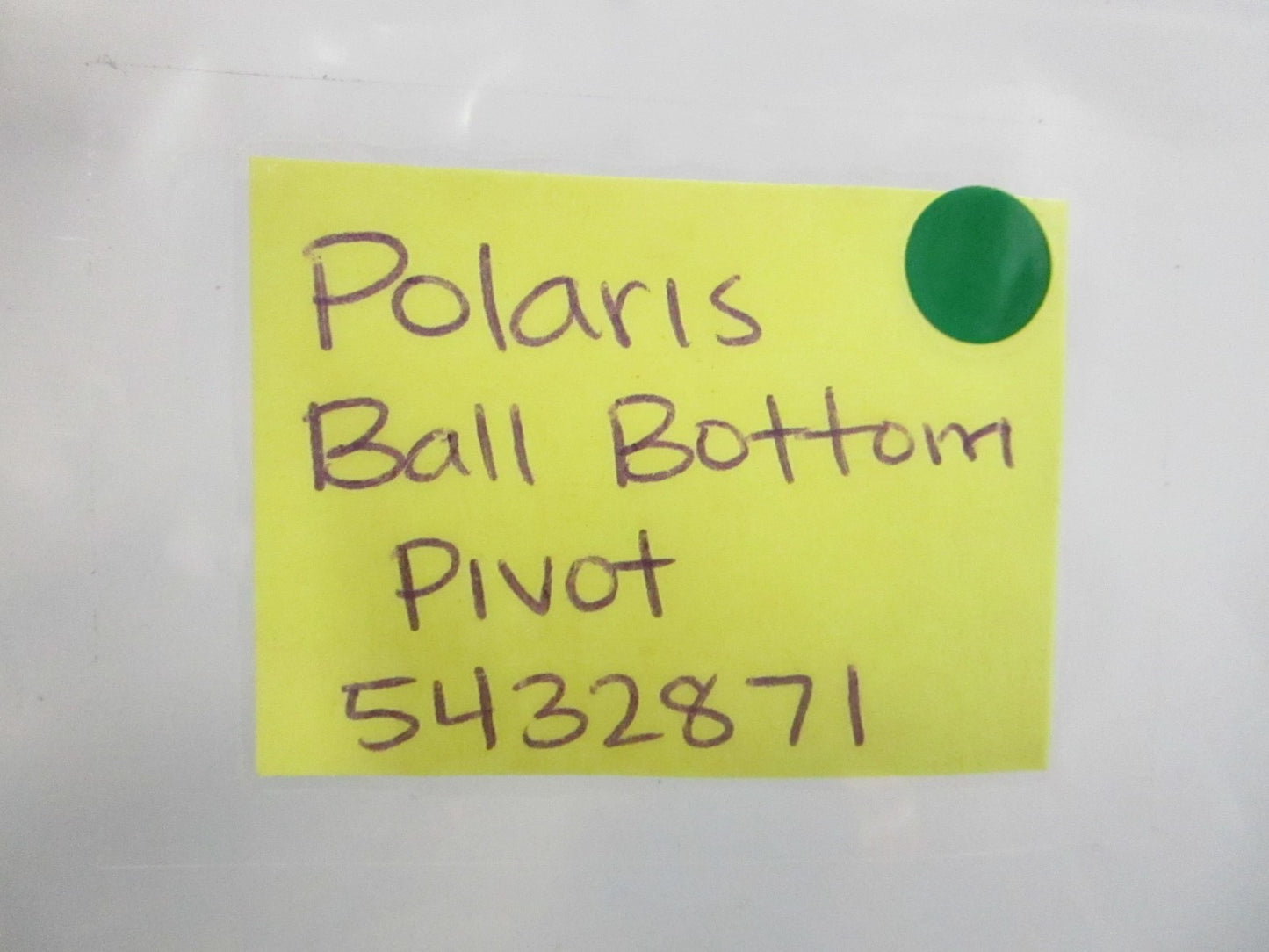 NEW OEM 5432871 Polaris Ball Bottom Pivot 0810