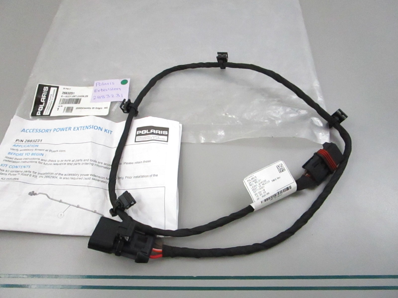 NEW OEM 2883231 Polaris Extension 0810