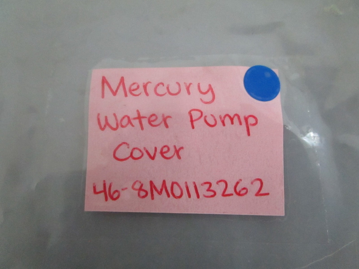 *NEW OEM* 0820 Mercury Quicksilver Water Pump Cover 46-8M0113262 43054-C03