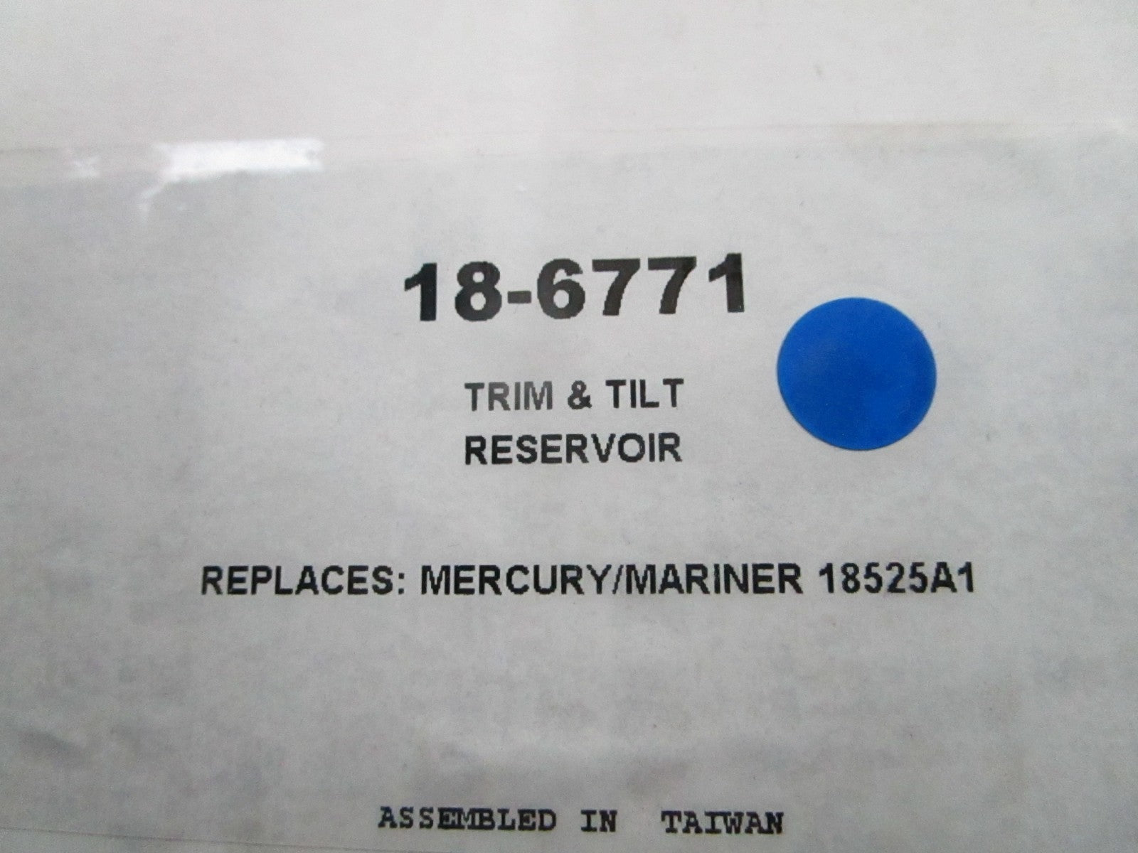 *NEW* 0810 Sierra Trim & Tilt Reservoir 18-6711 Replaces: Mercury 18525A1