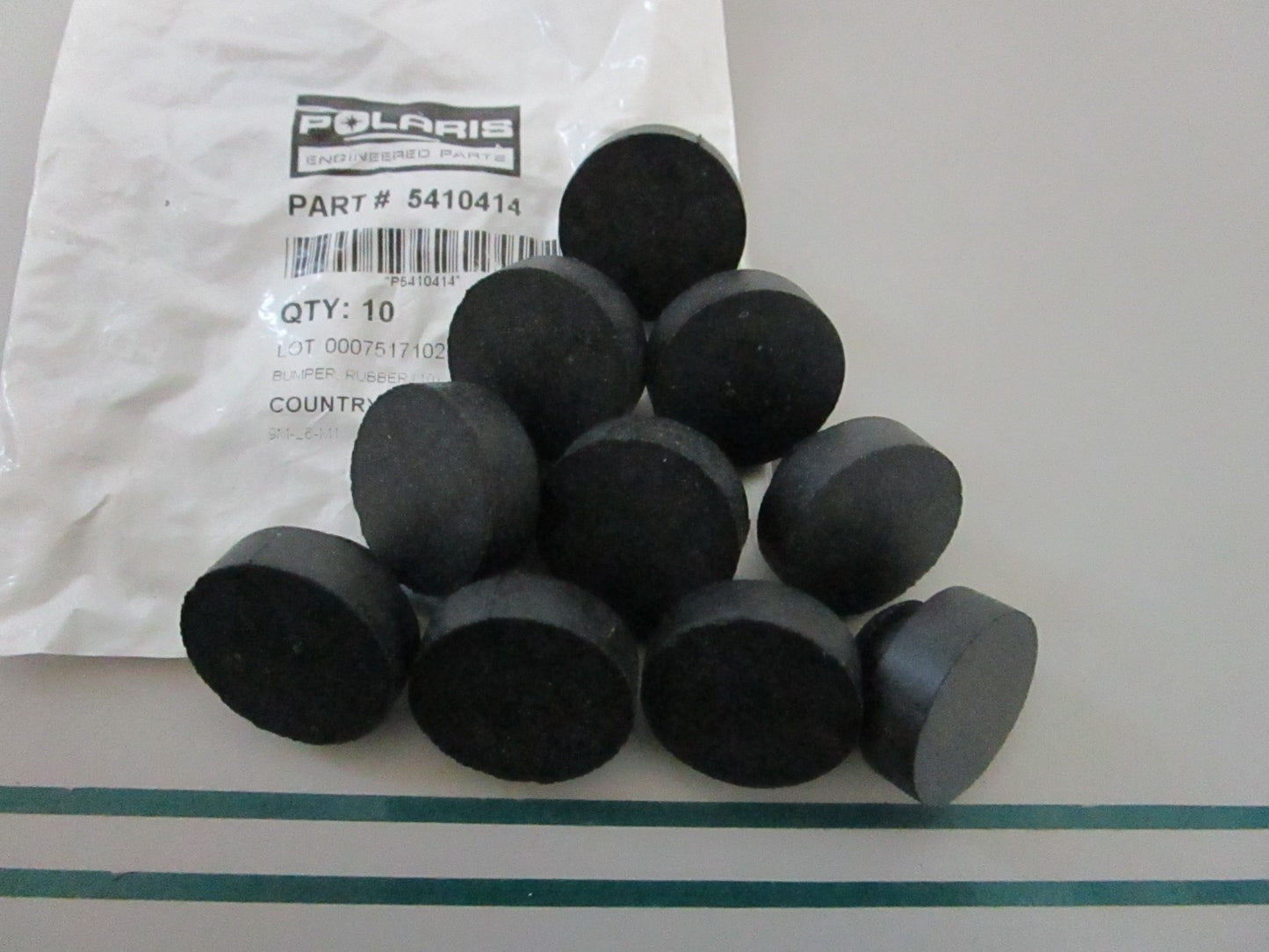 NEW OEM (LOT OF 10) 5410414 Polaris Rubber Bumper 0810
