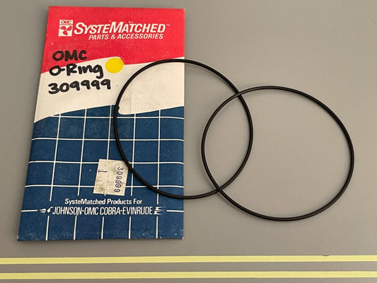 *NEW OEM* (LOT OF 2) 0810 OMC Johnson Evinrude O-Ring 309999 0309999