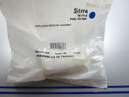 *NEW* 0810 Sierra Fuel Filter 18-7718 Replaces: Mercury 35-879885T