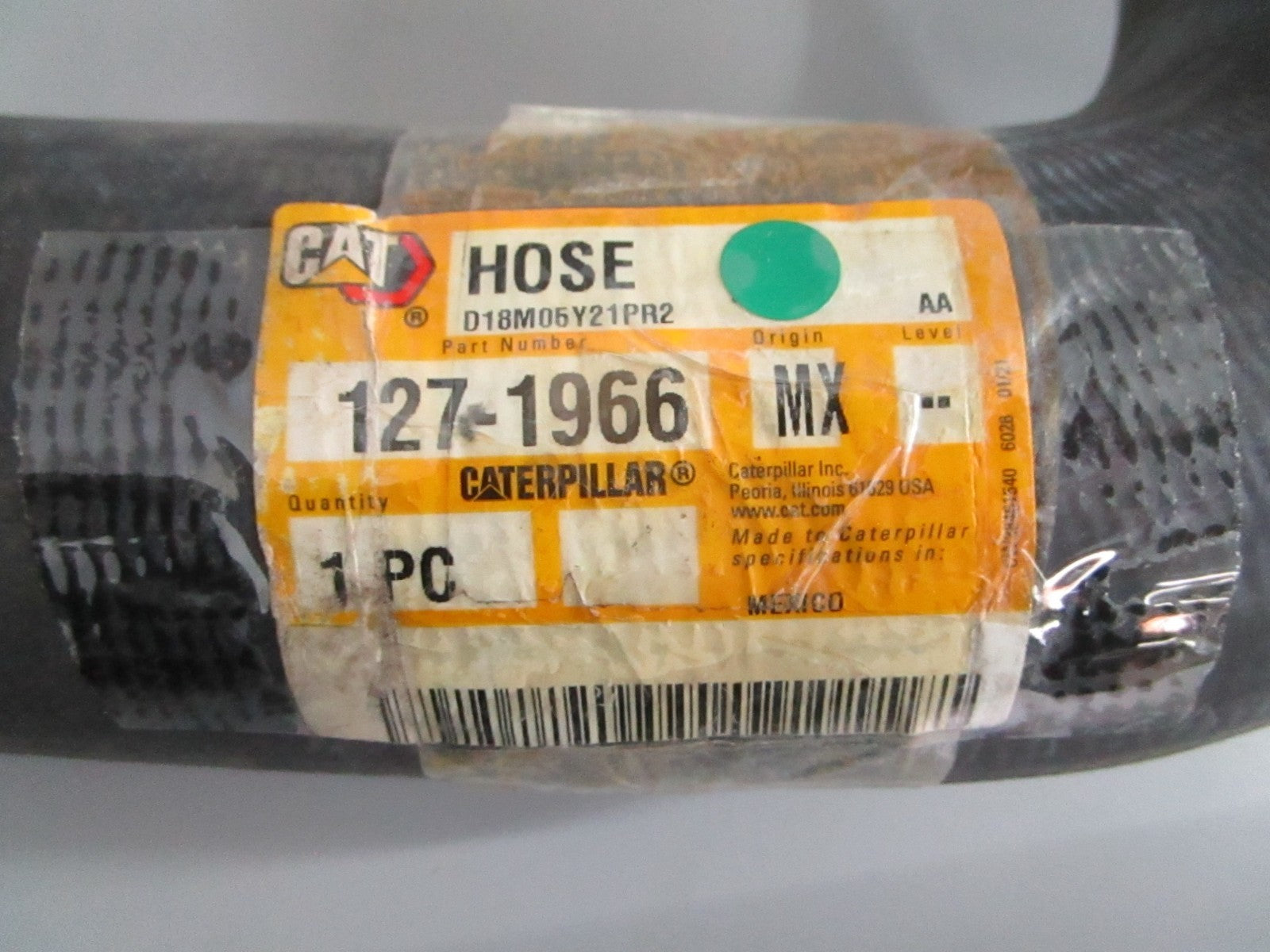 NEW OEM 127-1966 CAT Hose 0820