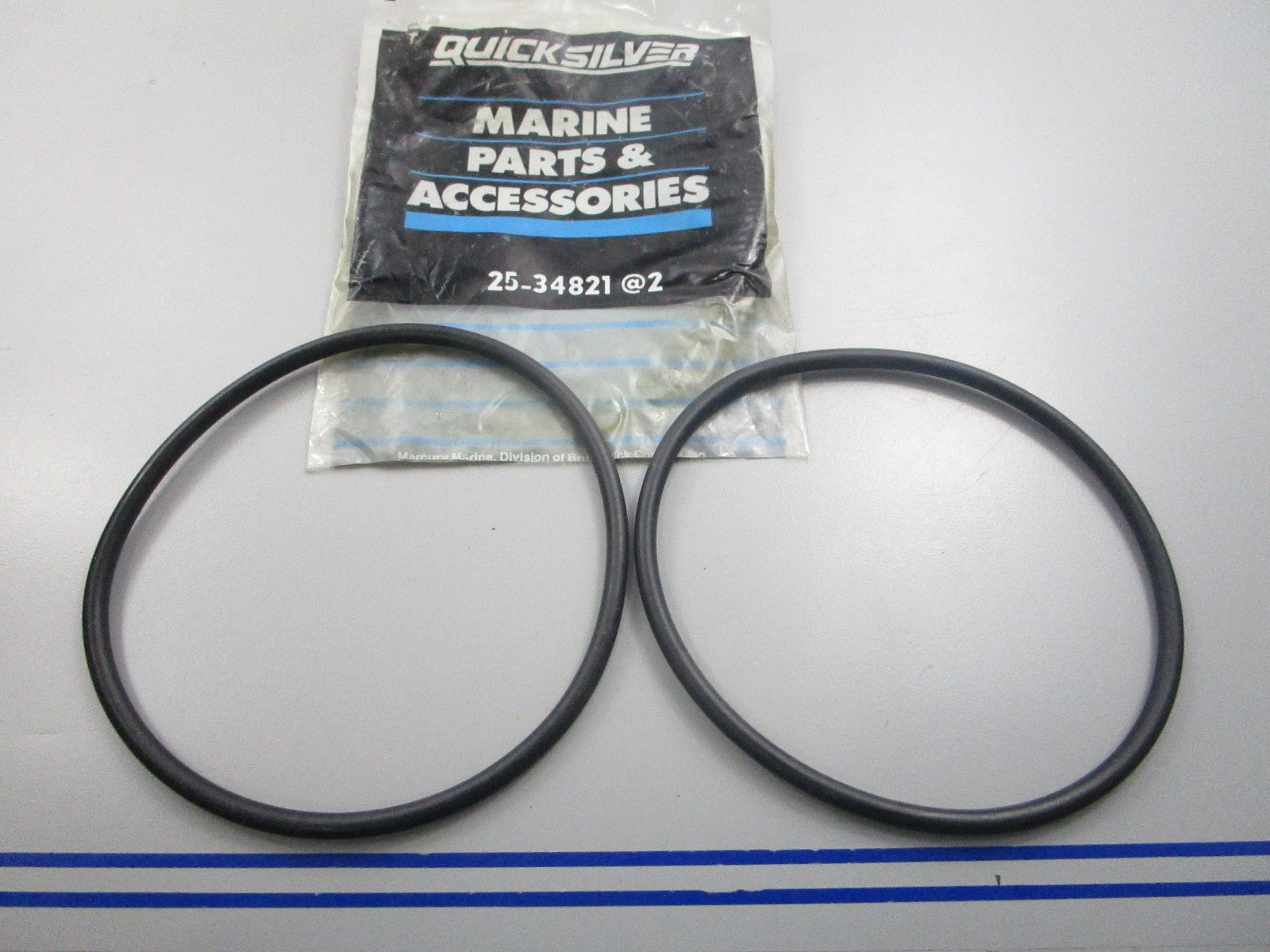 NEW OEM (LOT OF 2) 25-34821 Mercury Quicksilver O-Ring 0810