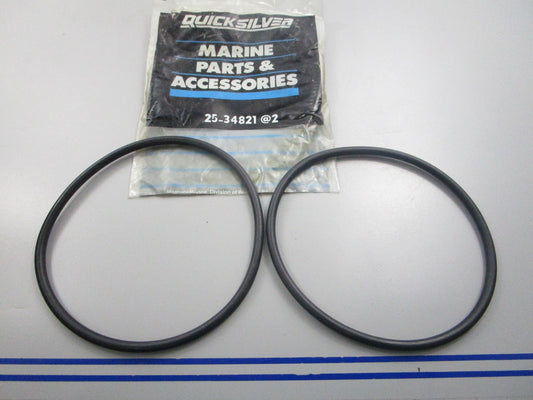 NEW OEM (LOT OF 2) 25-34821 Mercury Quicksilver O-Ring 0810