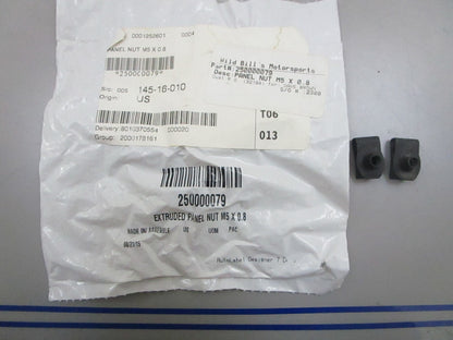 *NEW* (LOT OF 2) 0810 Ski-Doo Extruded Panel Nut 250000079