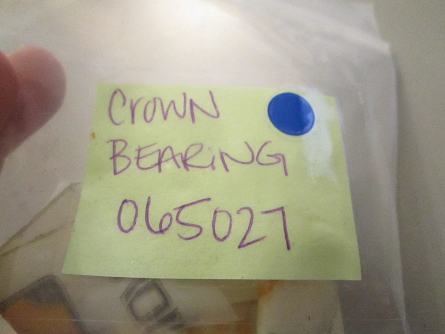 NEW OEM 065027 Crown Bearing 0720