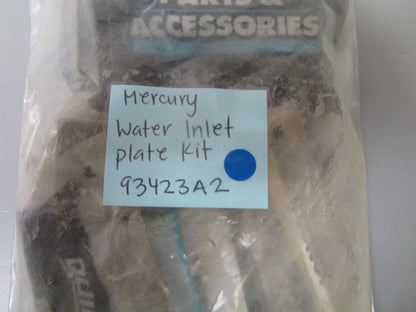 *NEW OEM* 0720 Mercury Quicksilver Water Inlet Plate Kit 93423A2