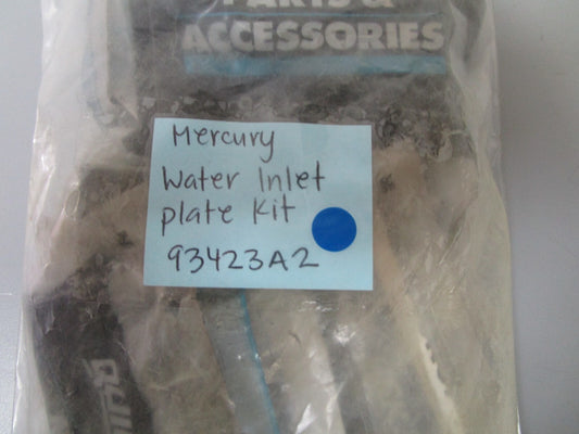 *NEW OEM* 0720 Mercury Quicksilver Water Inlet Plate Kit 93423A2
