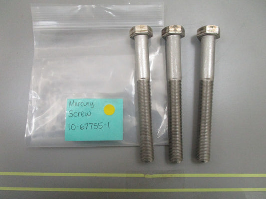 *NEW OEM* (LOT OF 3) 0810 Mercury Quicksilver Screw 10-67755-1