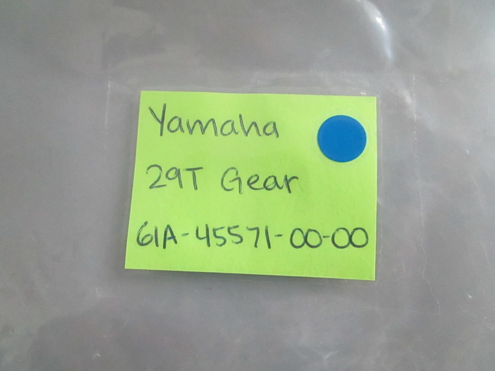 NEW OEM Yamaha 61A-45571-00-00 29T Gear 0820