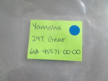 NEW OEM Yamaha 61A-45571-00-00 29T Gear 0820
