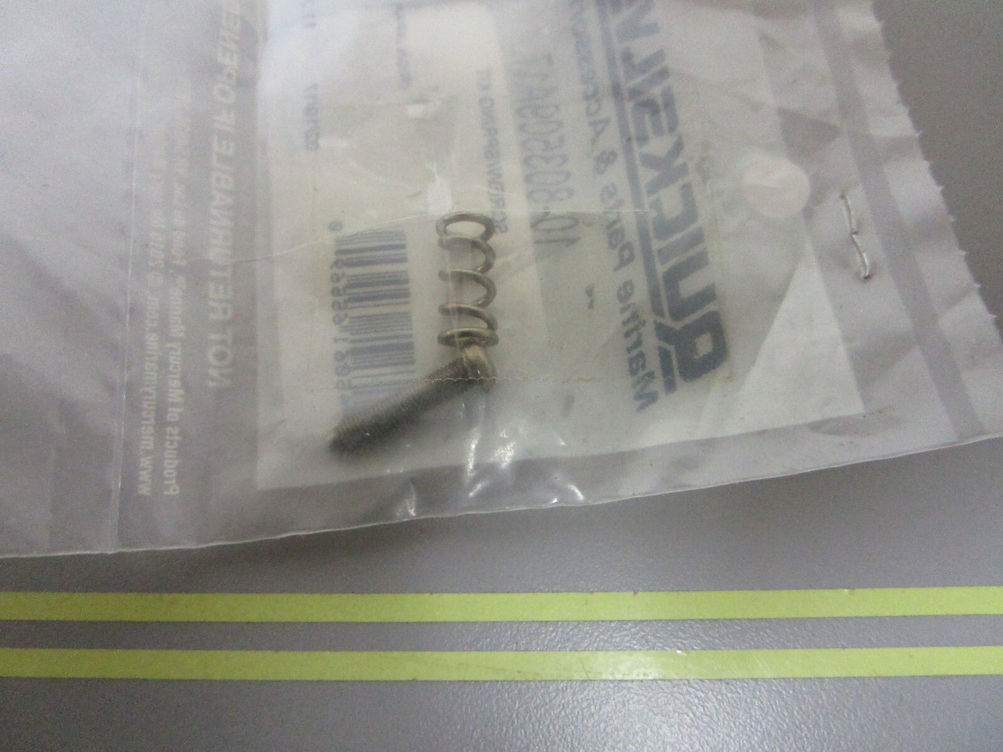 *NEW OEM* 0810 Mercury Quicksilver Screw & Spring Kit 10-803509A17