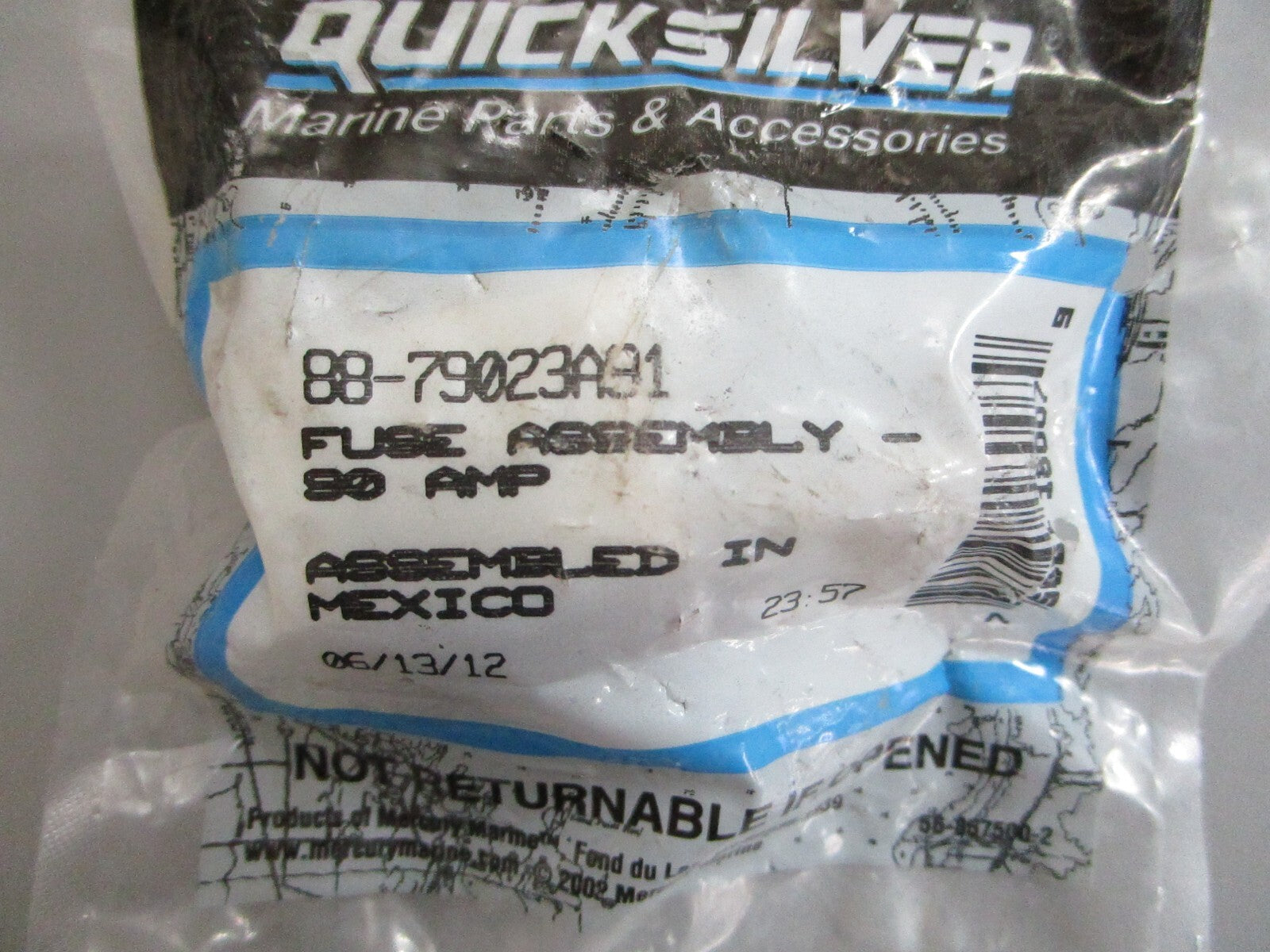 *NEW OEM* 0820 Mercury Quicksilver 90AMP Starter Fuse 88-79023A91