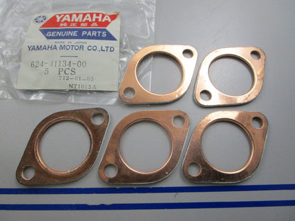 NEW OEM (LOT OF 5) 624-41134-00-00 Yamaha Gasket 0810