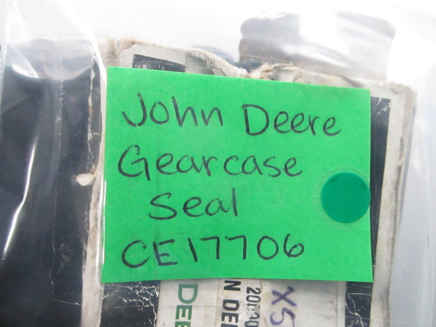 NEW OEM CE17706 John Deere Gearcase Seal 0810