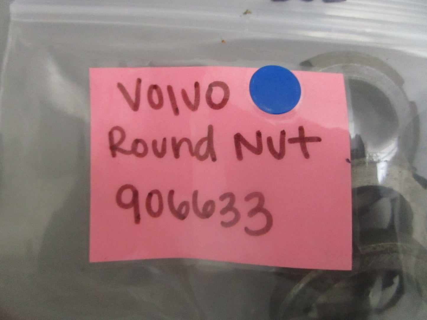 *NEW OEM* (LOT OF 2) 0810 Volvo Penta Round Nut 906633
