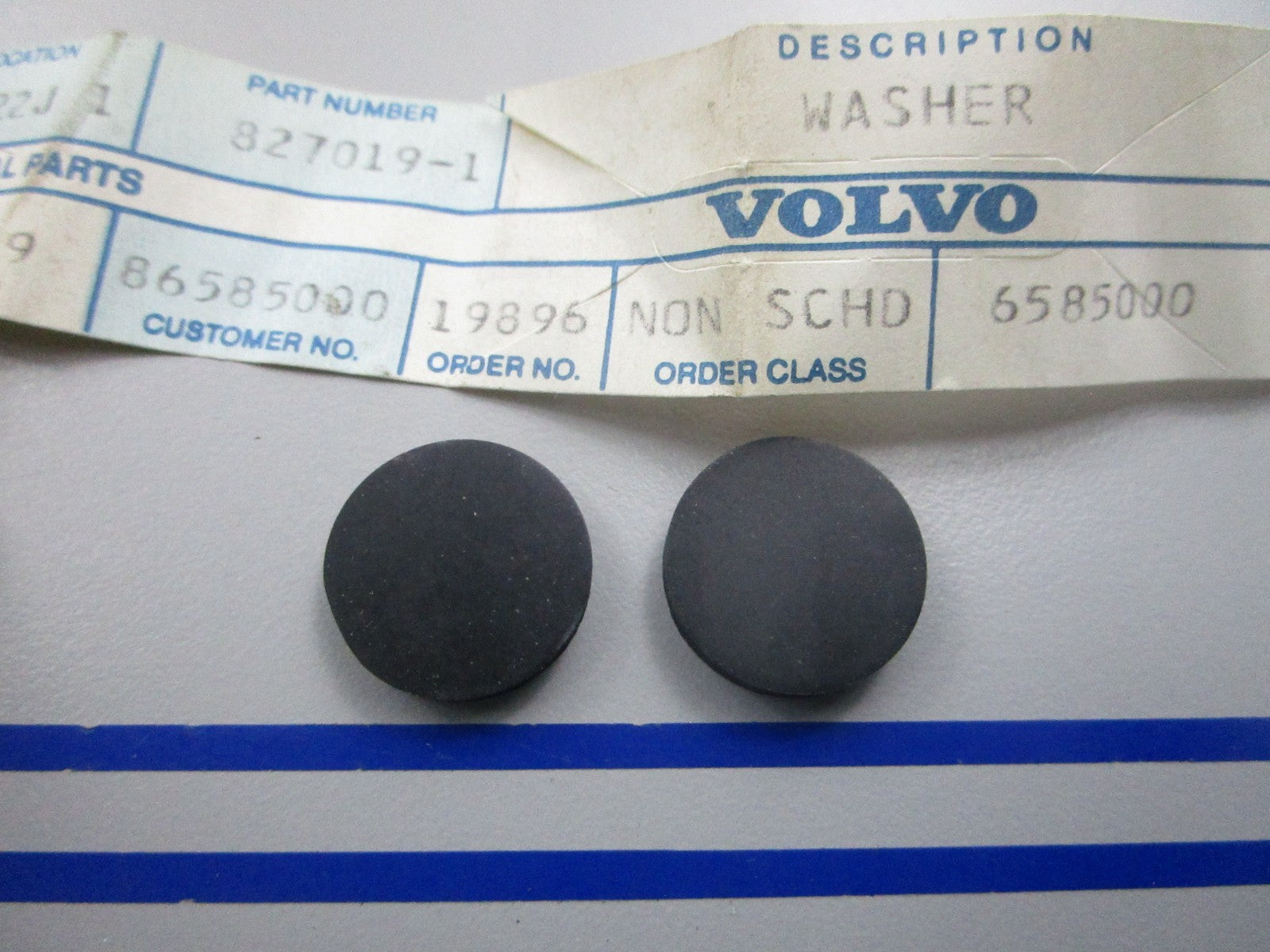 NEW OEM (LOT OF 2) 827019 Volvo Penta Washer 0810