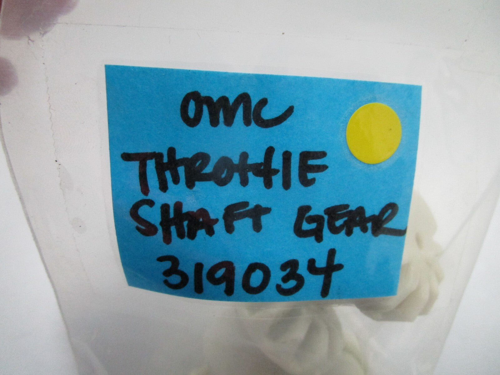*NEW OEM* 0750 OMC Johnson Evinrude THROTTLE SHAFT GEAR 319034 0319034