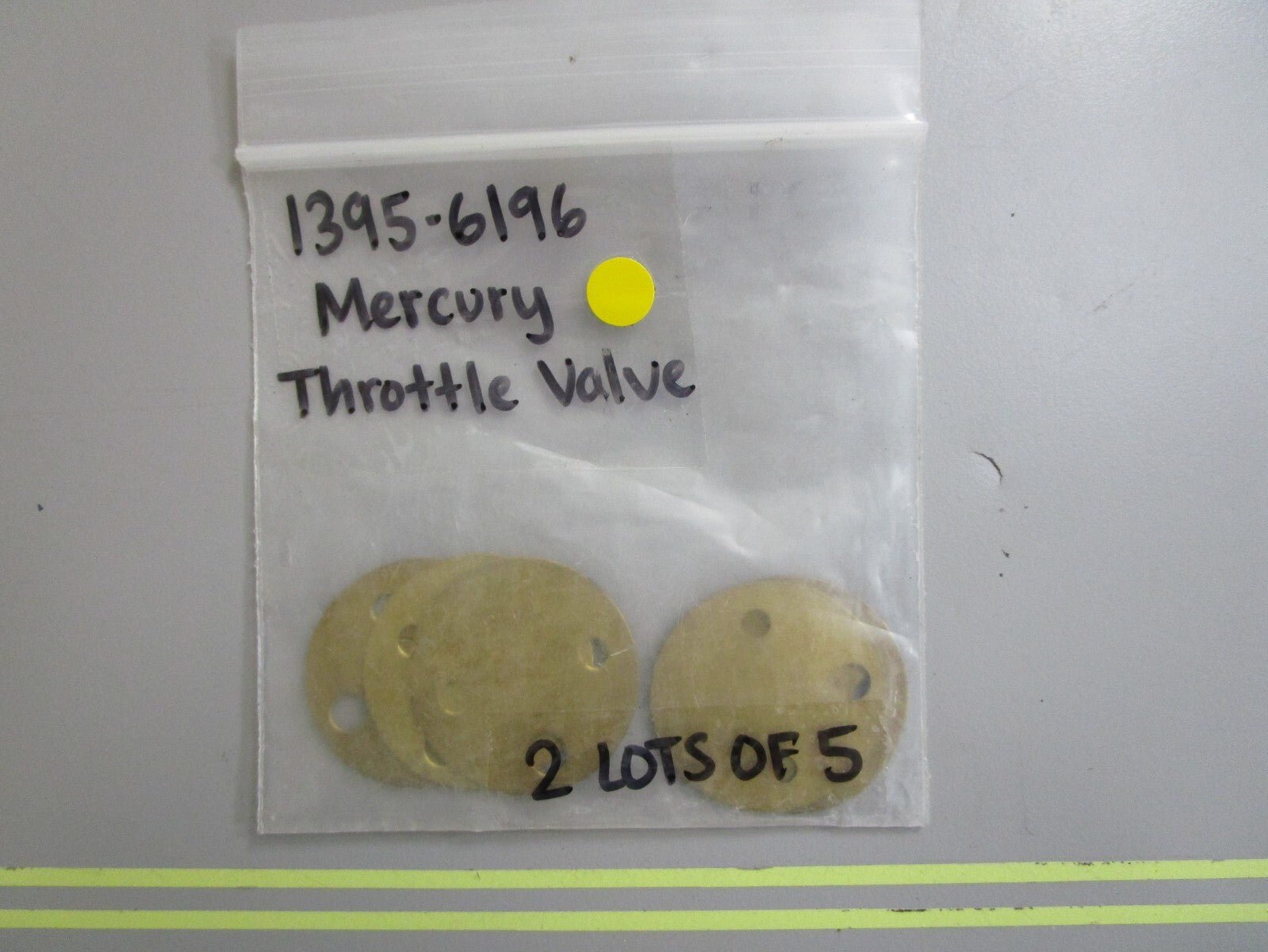 *NEW OEM* (LOT OF 5) 0810 Mercury Quicksilver Throttle Valve 1395-6196