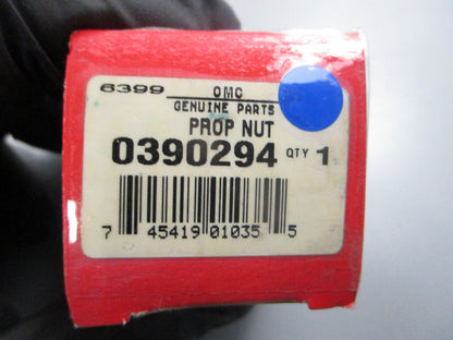 NEW OEM 390294 0390294 OMC Johnson Evinrude Prop Nut 0810
