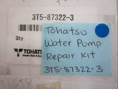NEW OEM 3T5-87322-3 Tohatsu Water Pump Repair Kit 0820