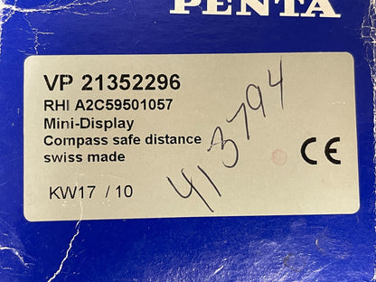 *NEW OEM* Volvo Penta EVC Engine Mini Display 21352296 413794