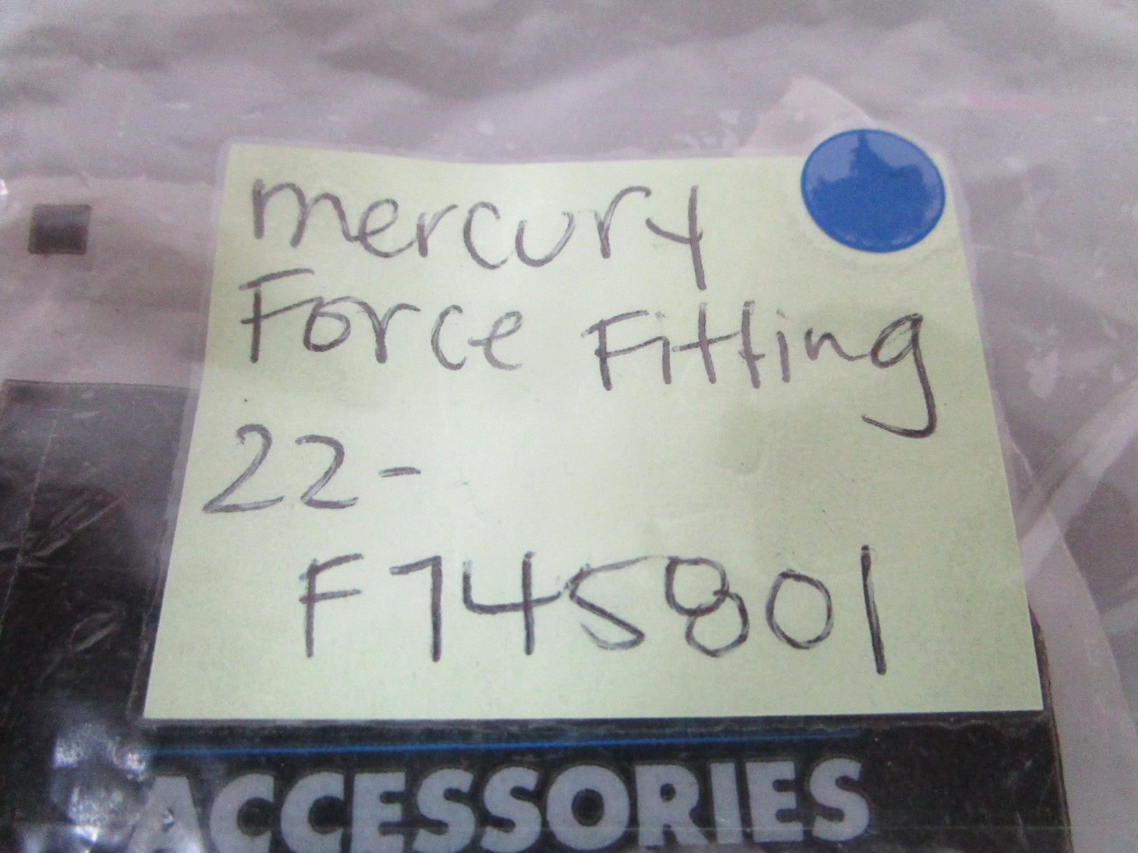 NEW OEM 22-F745801 Mercury Force Fitting 0810