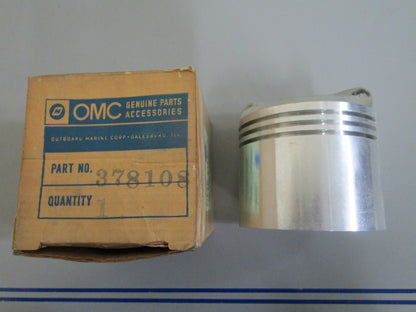 *NEW OEM* 0820 OMC Johnson Evinrude .040 Piston 378108 0378108 307076