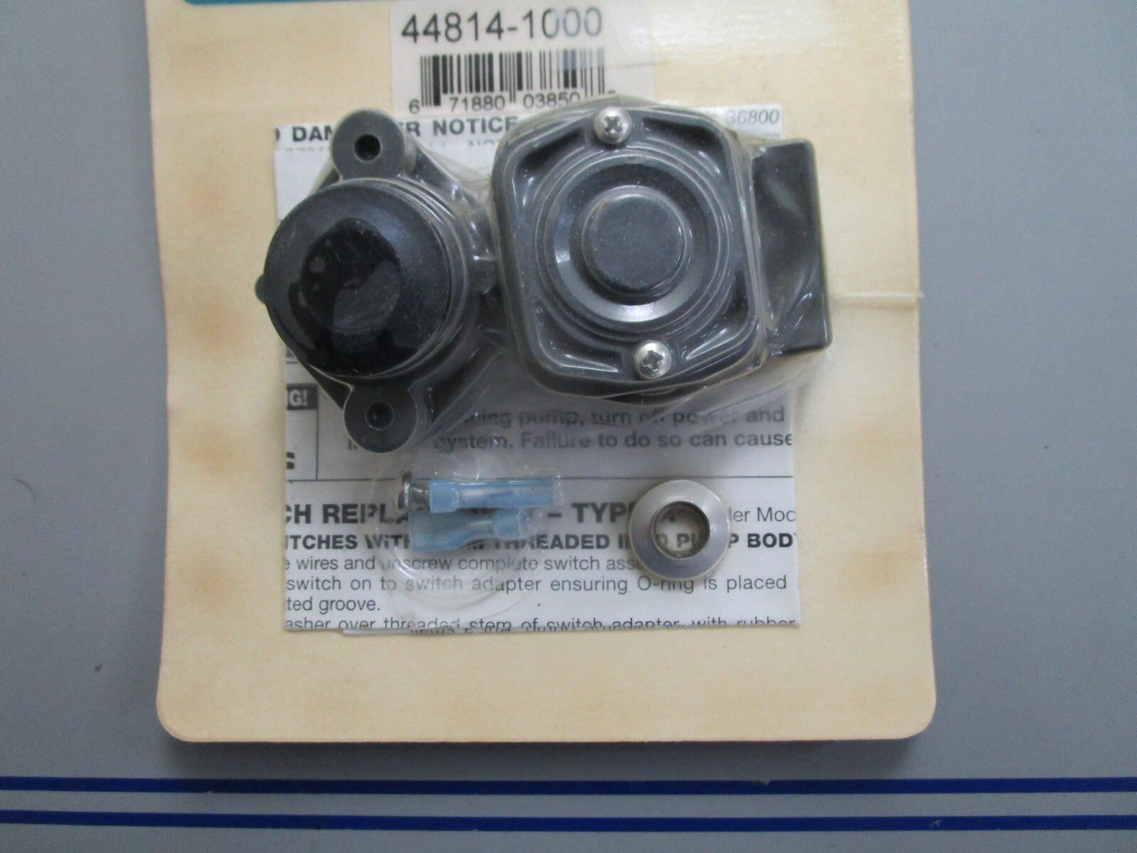 *NEW OEM* 0820 Jabsco Pressure Switch Kit 441814-1000