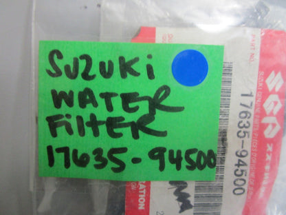 *NEW OEM* 0810 Suzuki Water Filter 17635-94500