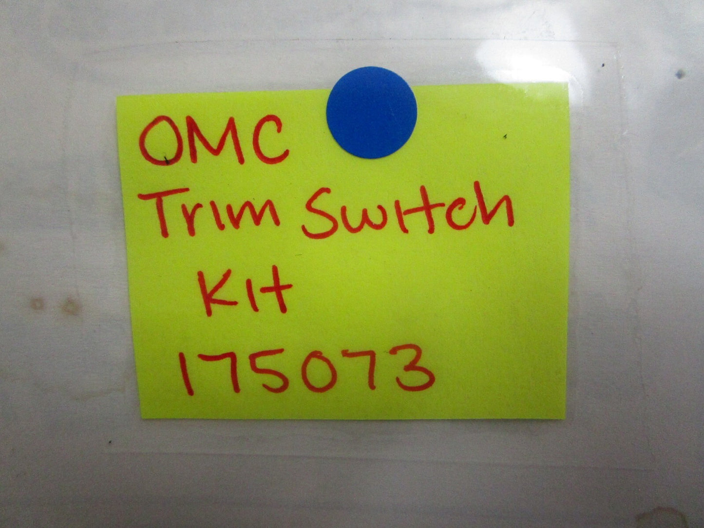 *NEW OEM* 0810 OMC Johnson Evinrude Trim Switch Kit 175079 0175073