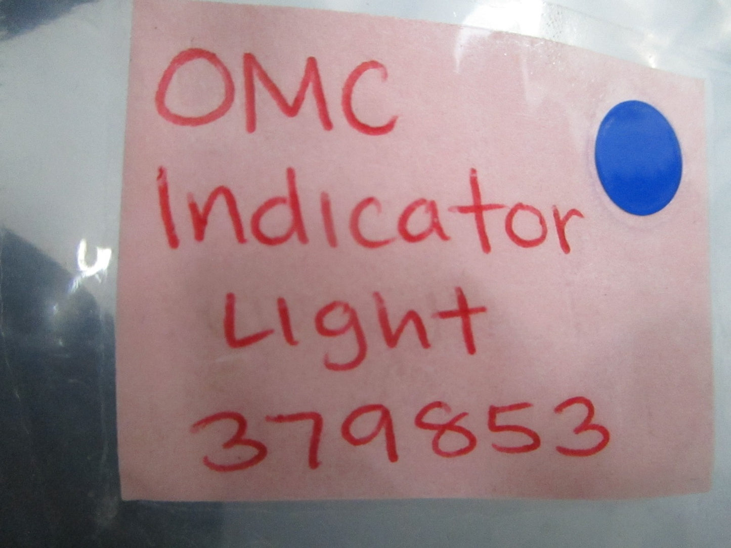 *NEW OEM* 0810 OMC Johnson Evinrude Indicator Light 379853 0379853
