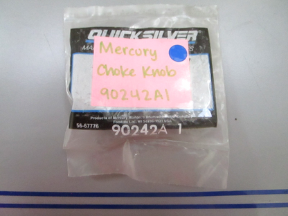 *NEW OEM* 0780 Mercury Quicksilver Choke Knob 90242A1
