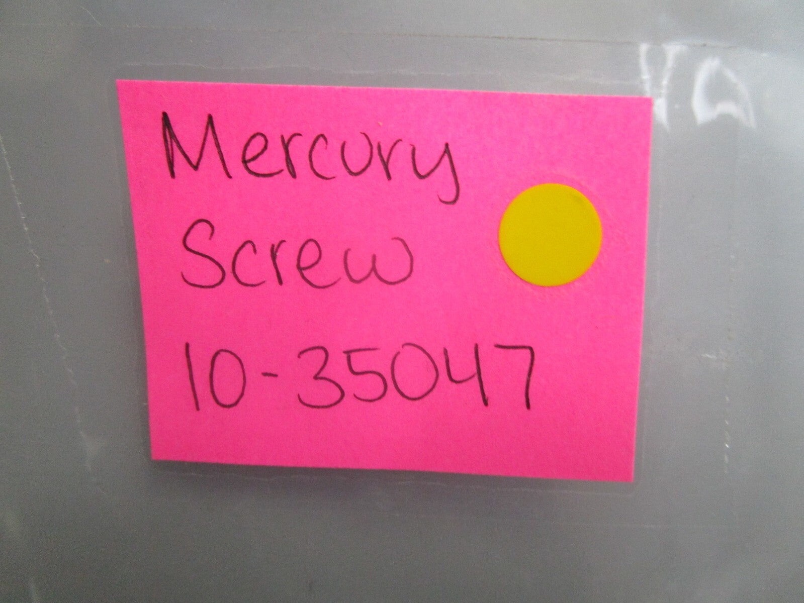 *NEW OEM* (LOT OF 2) 0810 Mercury Quicksilver Screw 10-35047