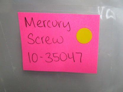 *NEW OEM* (LOT OF 2) 0810 Mercury Quicksilver Screw 10-35047