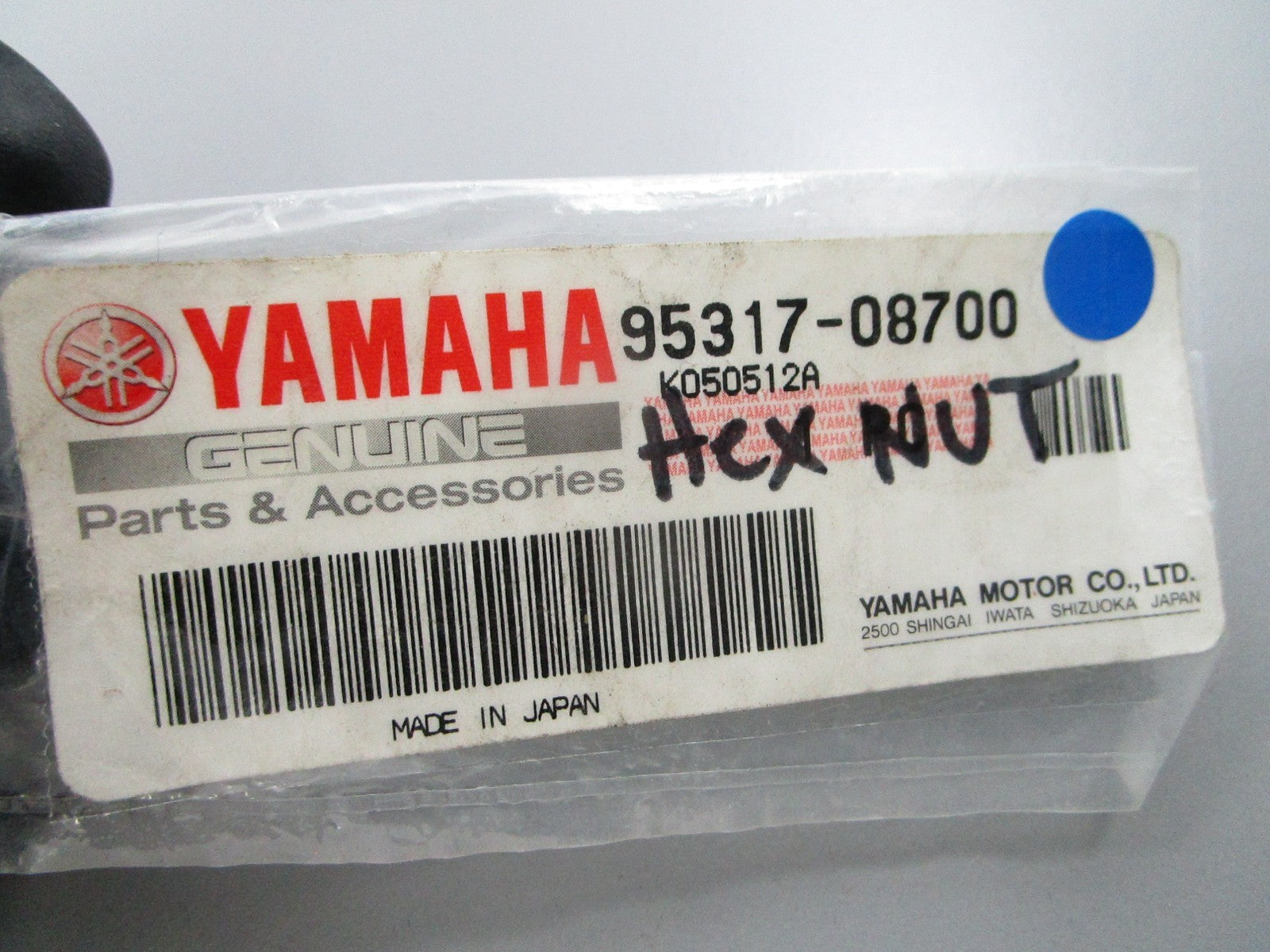 NEW OEM 95317-08700 Yamaha Hex Nut 0810
