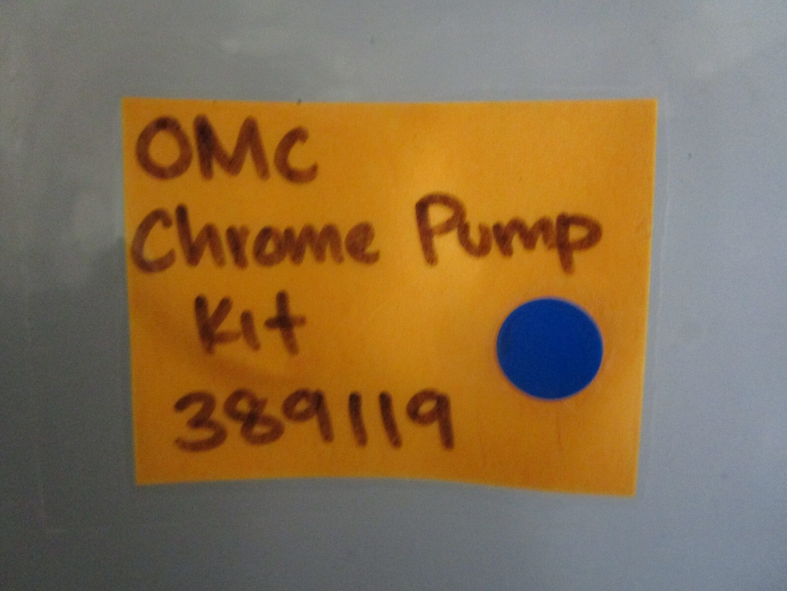 *NEW OEM* 0820 OMC Johnson Evinrude Chrome Pump Kit 389119 0389119