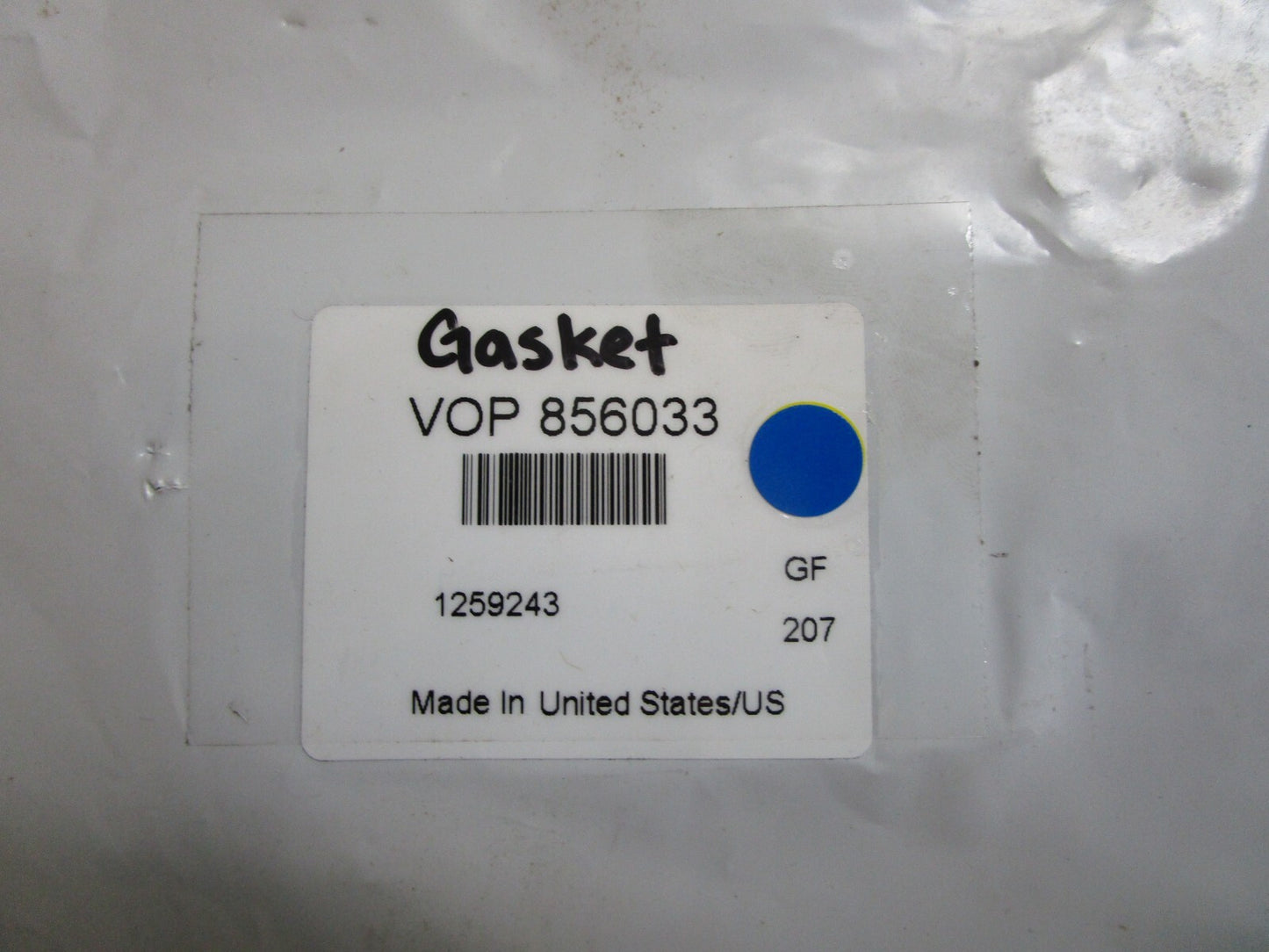 *NEW OEM* 0810 Volvo Penta Gasket 856033
