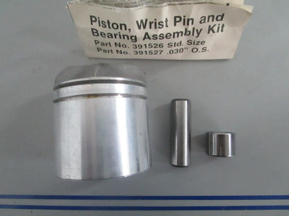 *NEW OEM* 0820 OMC Johnson Evinrude .030 Piston, Wrist Pin and Bearing Ay 391527